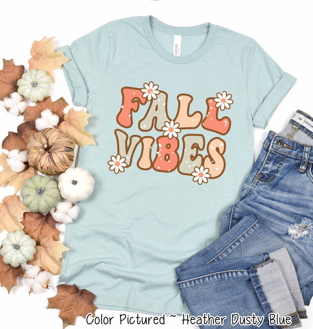 Retro Fall Vibes Fall Tee