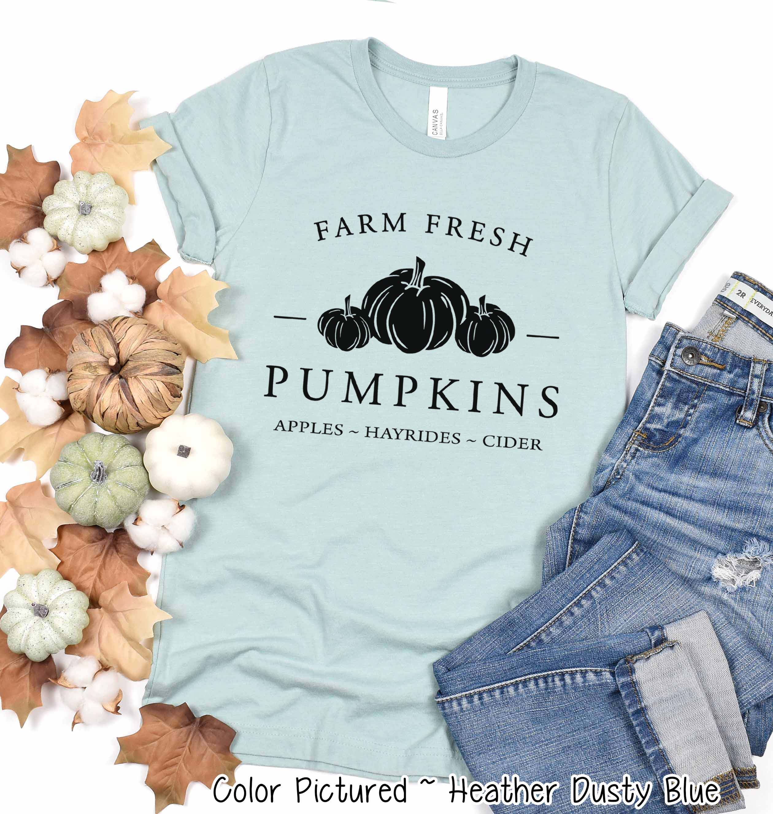 Farm Fresh Pumpkins Fall Tee