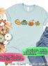 Monogram Pie Pumpkin Latte Fall Tee