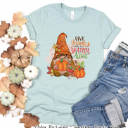 Gnome Give Thanks Fall Tee
