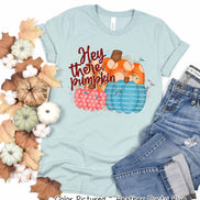 Hey There Pumpkin Trio Fall Tee