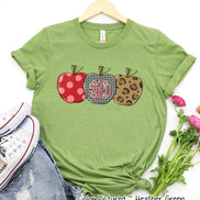 Monogram Apple Trio Tee