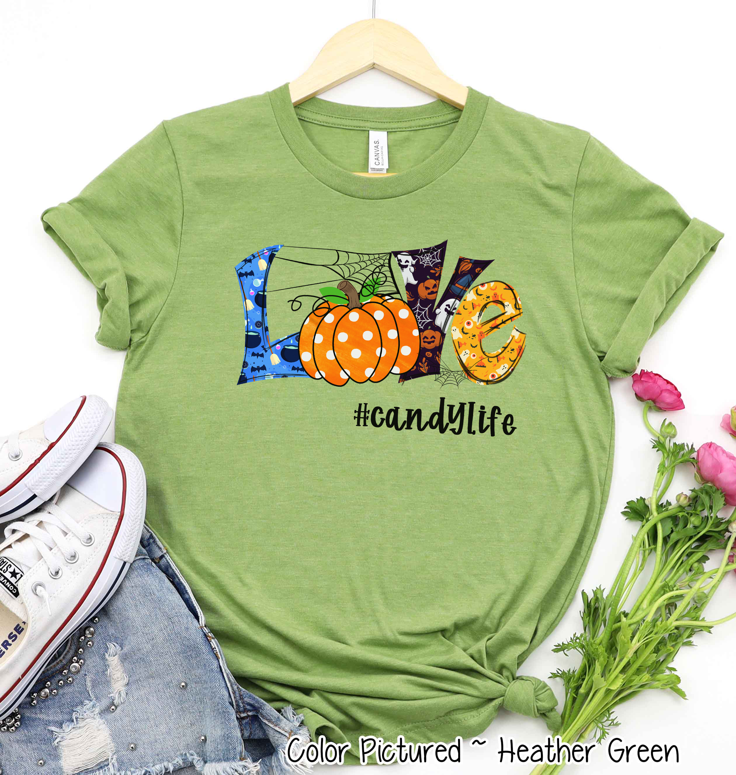Love #YourLife Halloween Personalized T-Shirt ~ Customize text