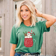 Merry Christmas Coffee Cocoa Hot Chocolate Mug