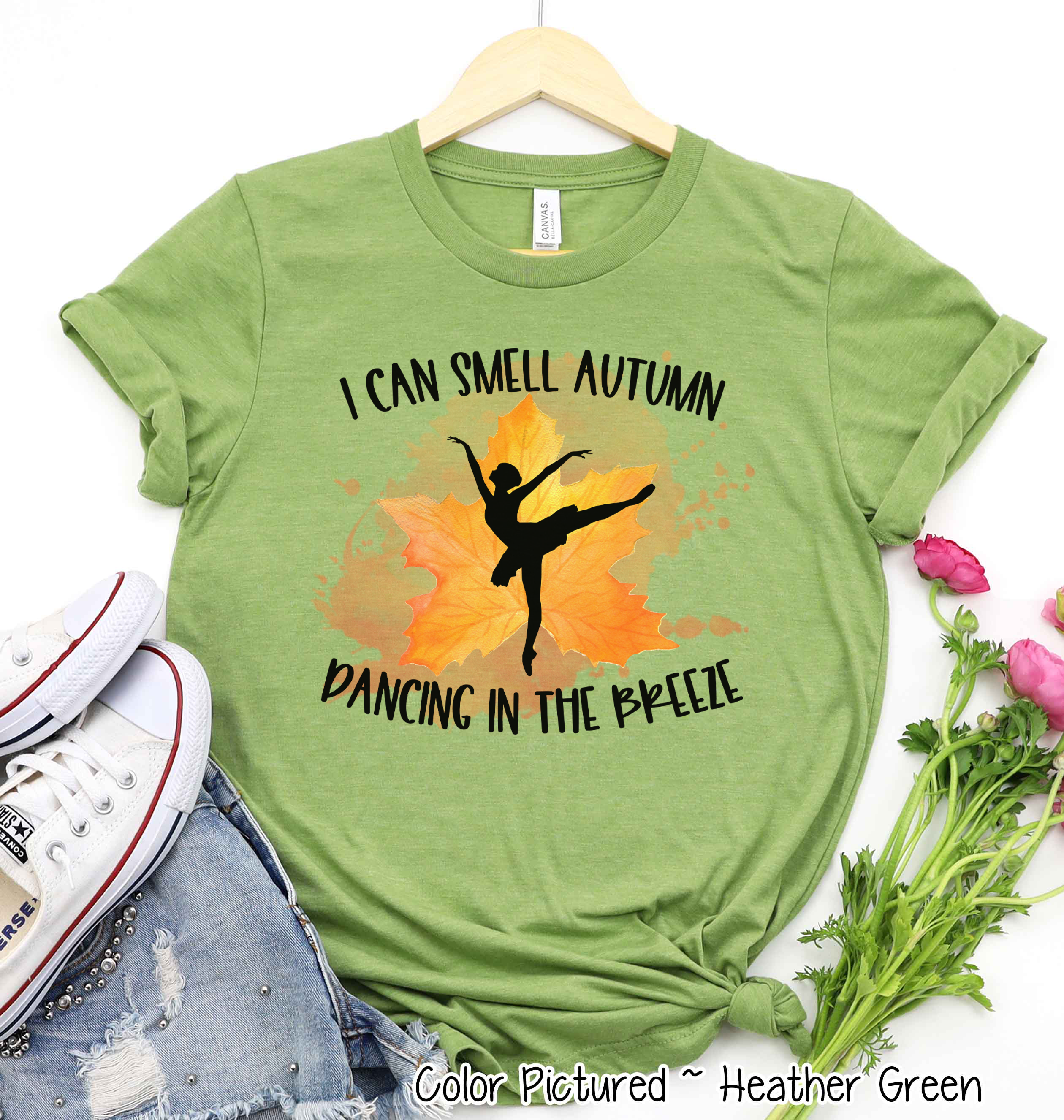 I Can Smell Autumn Dancing in the Breeze Tee