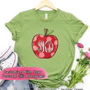 Monogram Red Dot Apple Tee