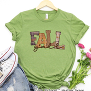 Plaid Fall Y'all Tee