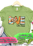 Love Like Jesus Fall Monogram Tee