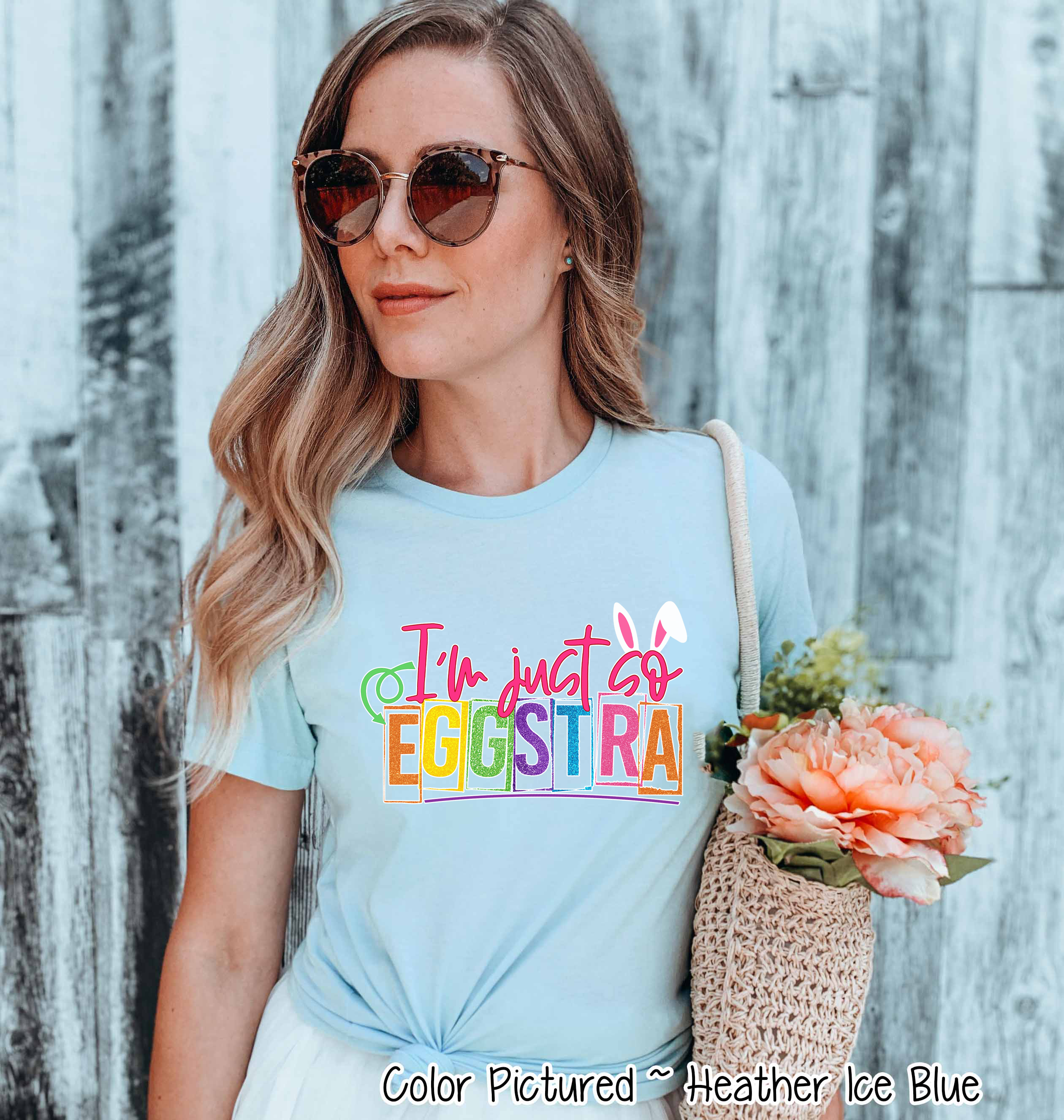 I'm Just so Eggstra Easter Tee