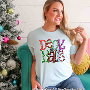 Deck the Halls Christmas Tee