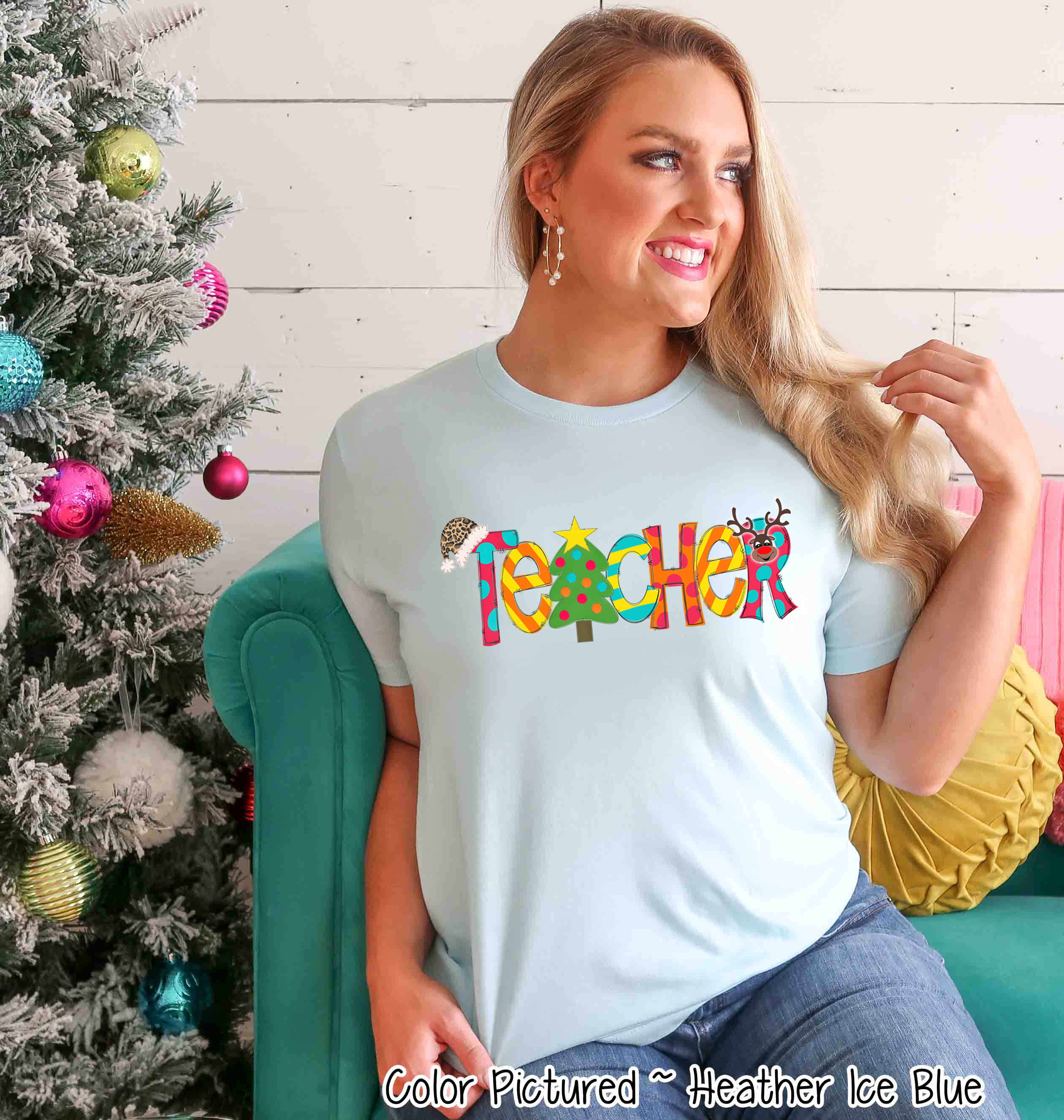 Teacher Christmas Tee