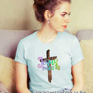 Jesus Paid It All Cross Tee