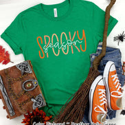 Spooky Season Lettering Halloween Tee