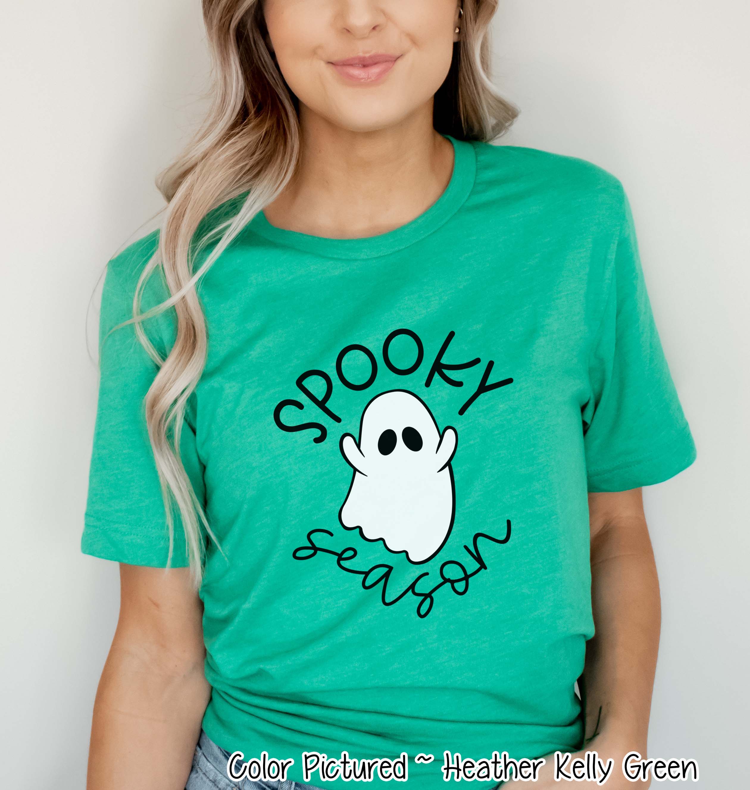 Spooky Season Ghost Halloween Tee