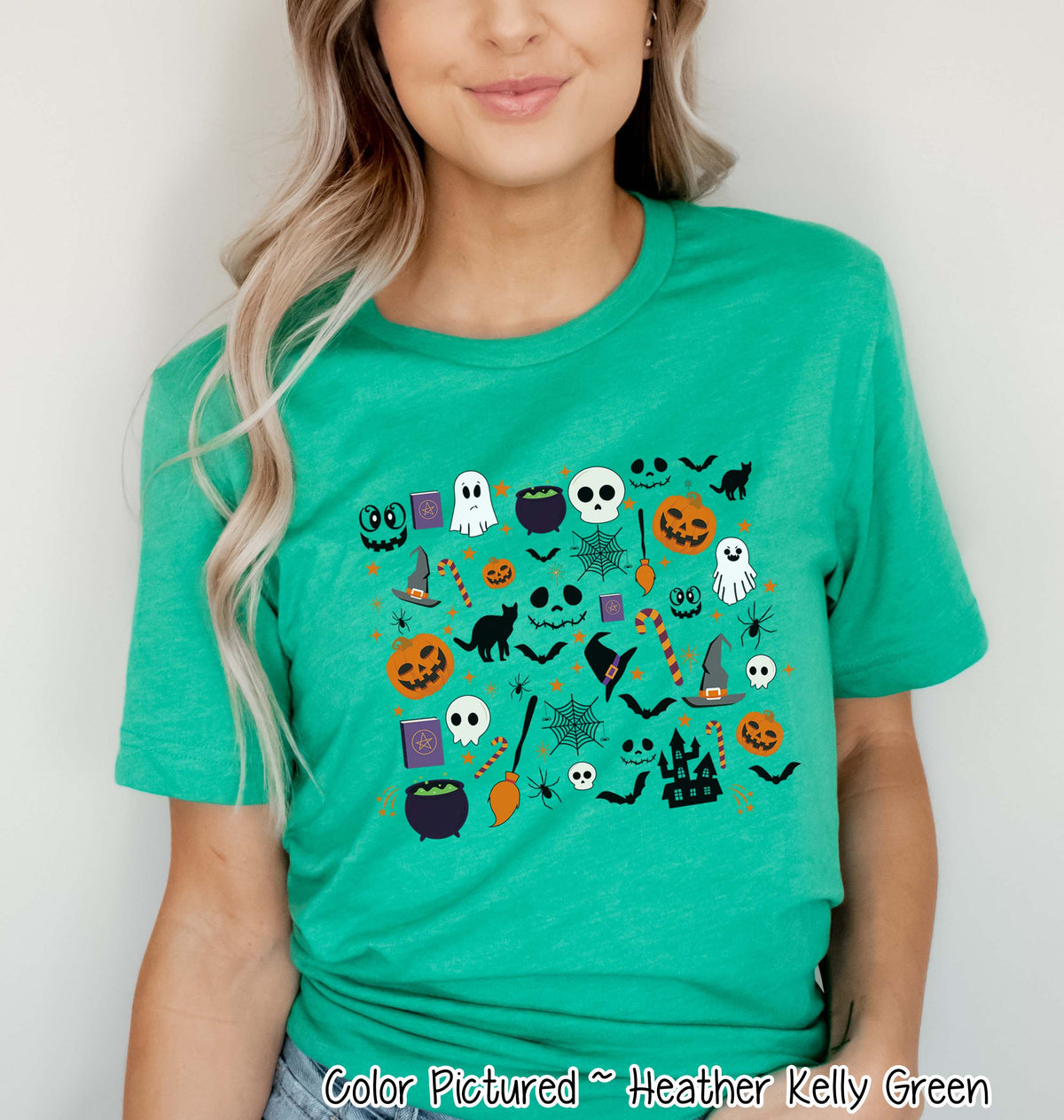 Cute Icon Square Halloween Tee