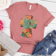Fall Cross Monogram Tee