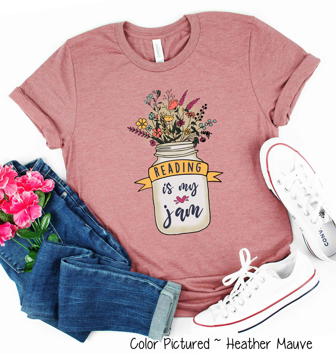Reading Is My Jam Tee
