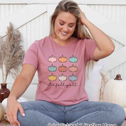 It's Fall Y'all Watercolor Pumpkins Fall Tee