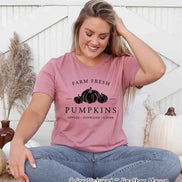 Farm Fresh Pumpkins Fall Tee