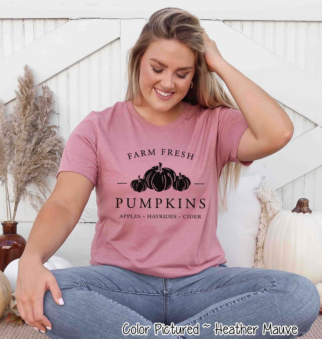Farm Fresh Pumpkins Fall Tee