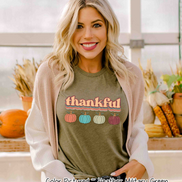 Retro Fall Thankful Tee
