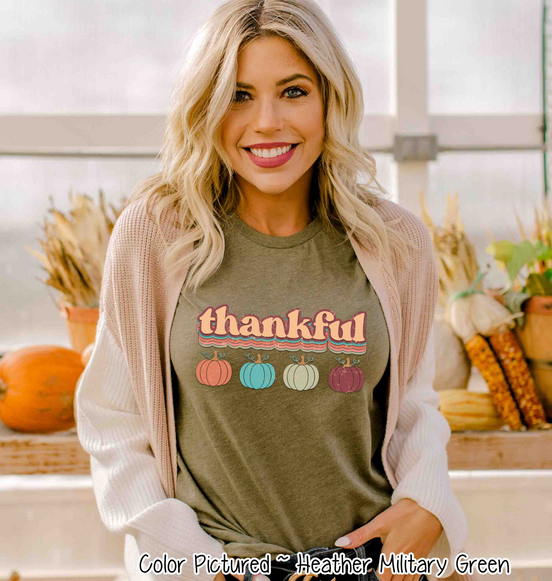 Retro Fall Thankful Tee
