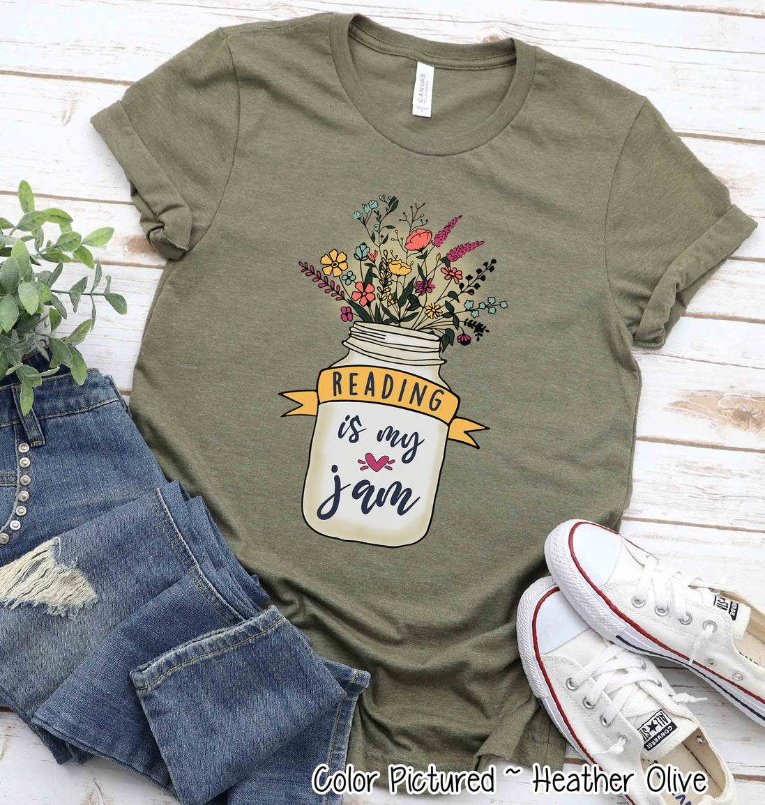Reading Is My Jam Tee