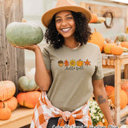 Hello Fall Watercolor Icons Fall Tee
