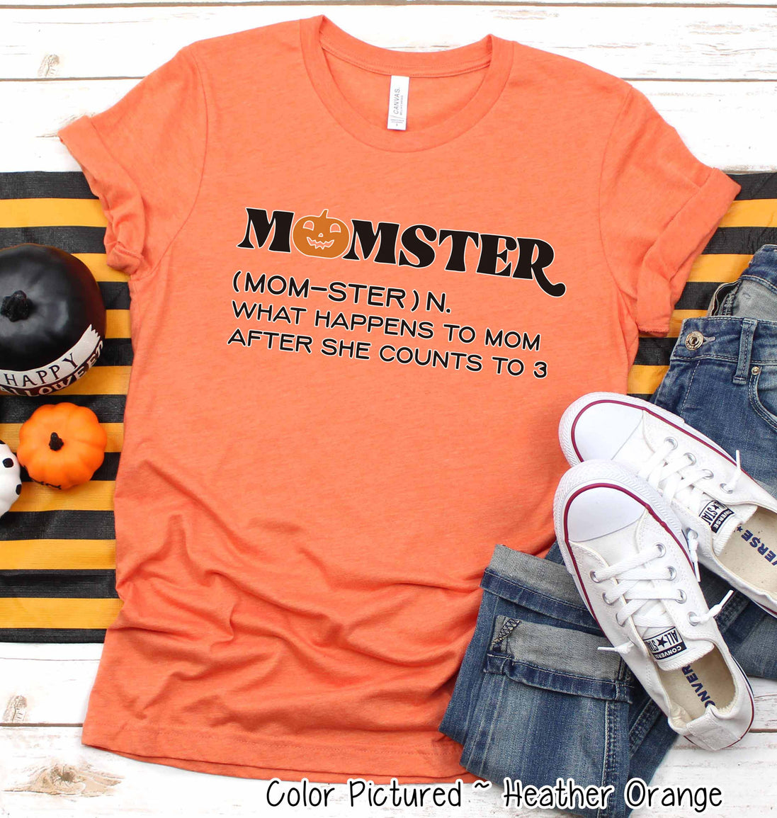 Momster Definition Halloween Tee