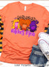 Hocus Pocus Witches Brew Coffee Leopard Halloween Tee