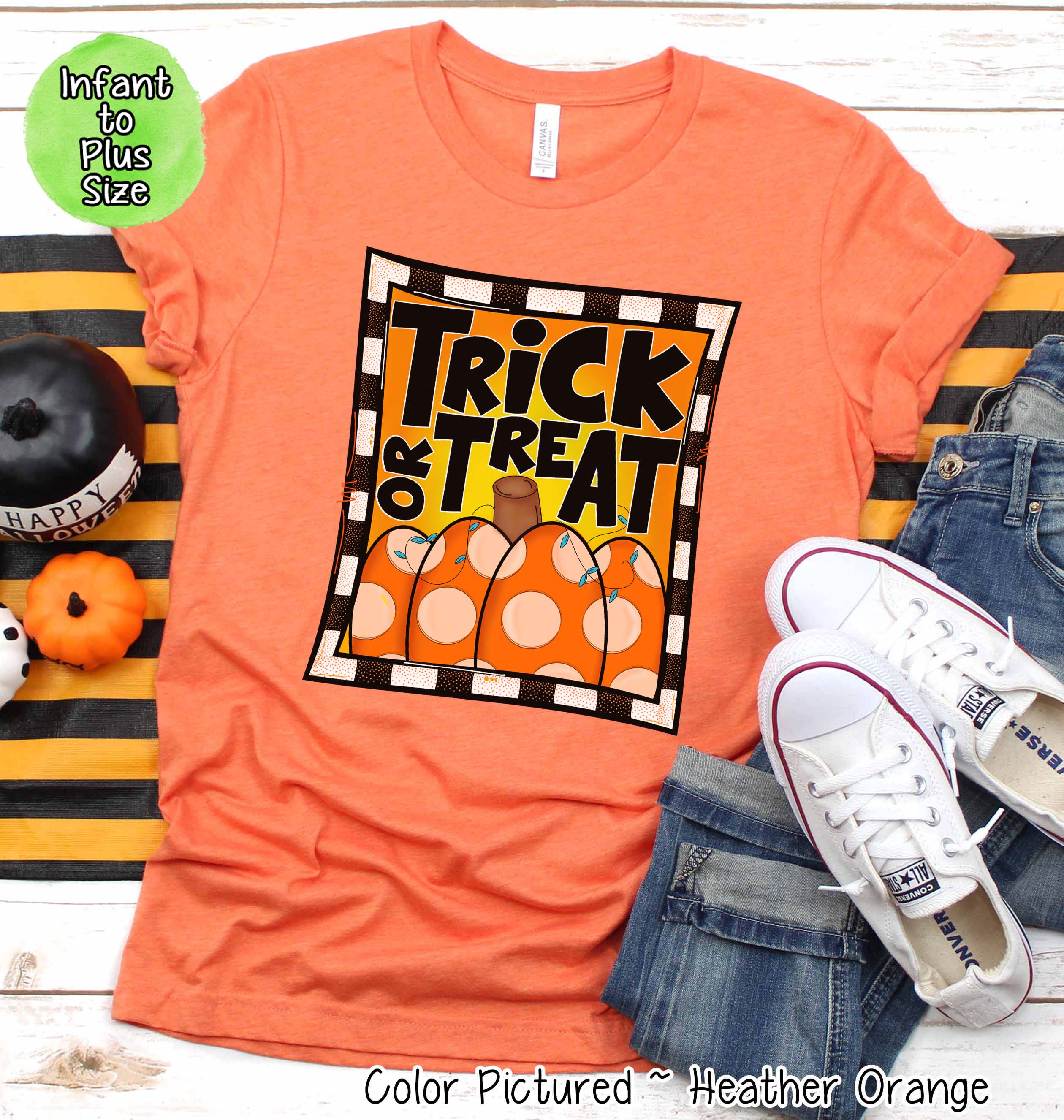 Trick or Treat Halloween Tee