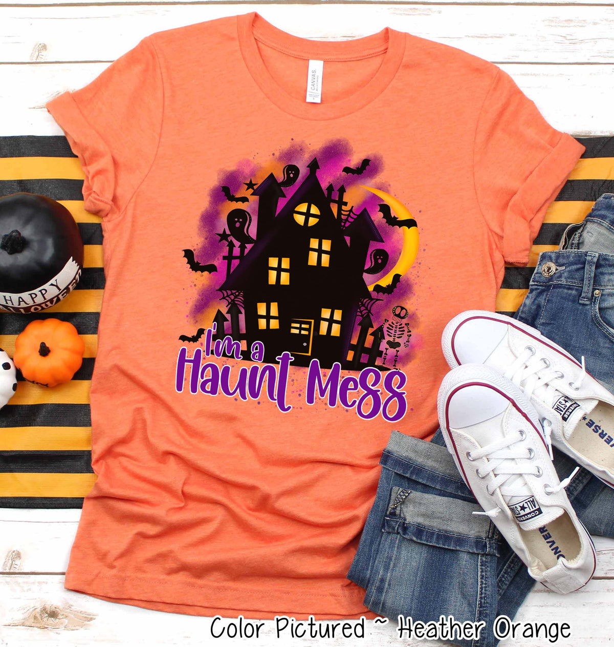 Haunt Mess Halloween Tee