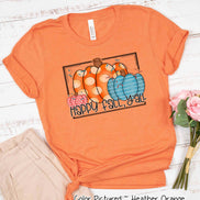 Happy Fall Yall Pumpkin Trio Fall Tee