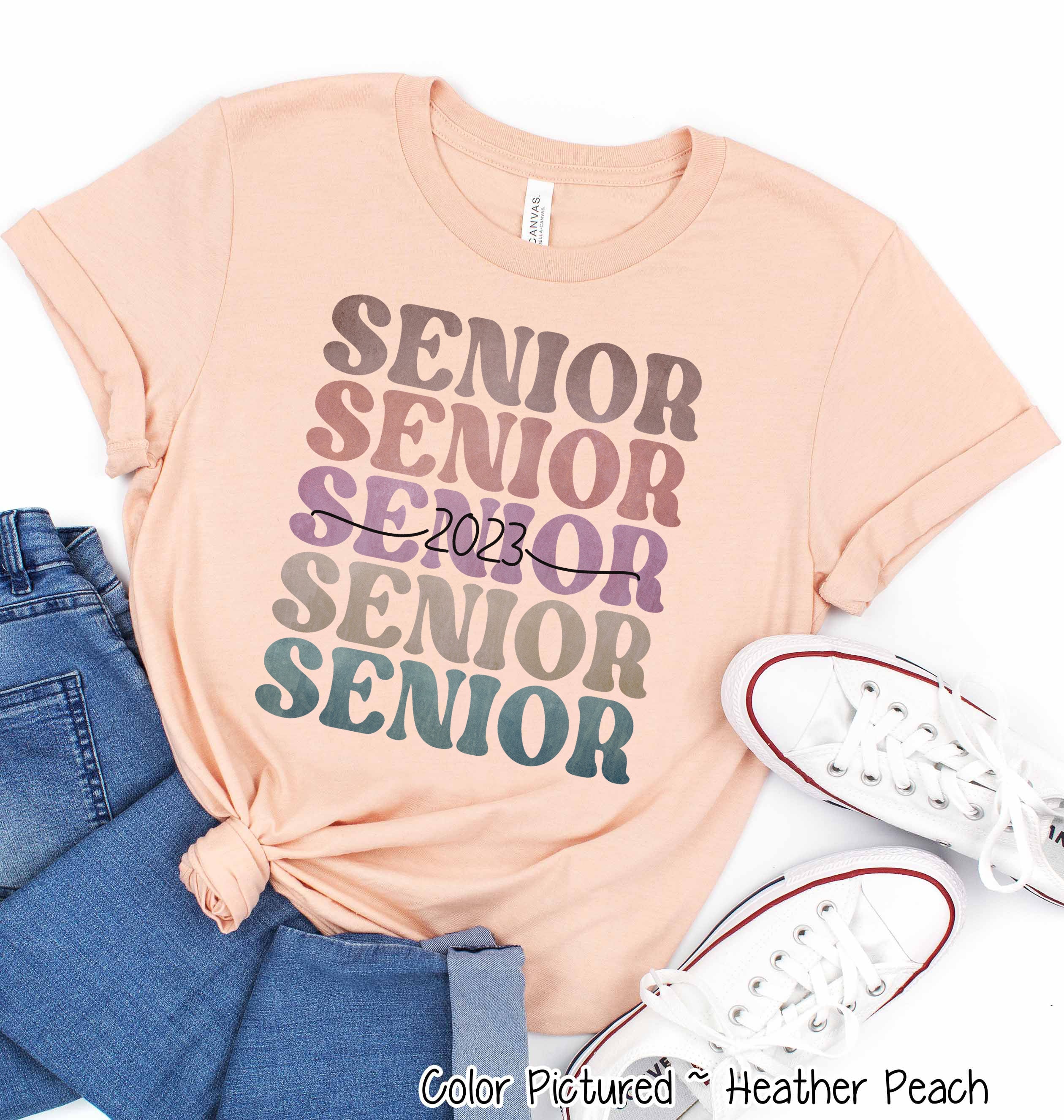 Senior 2024 Retro Mirror Tee