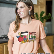 Personalized Coffee & Kids Keep Me Going Tee