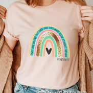 Rainbow Teacher Life Tee