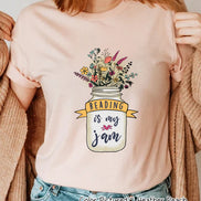 Reading Is My Jam Tee