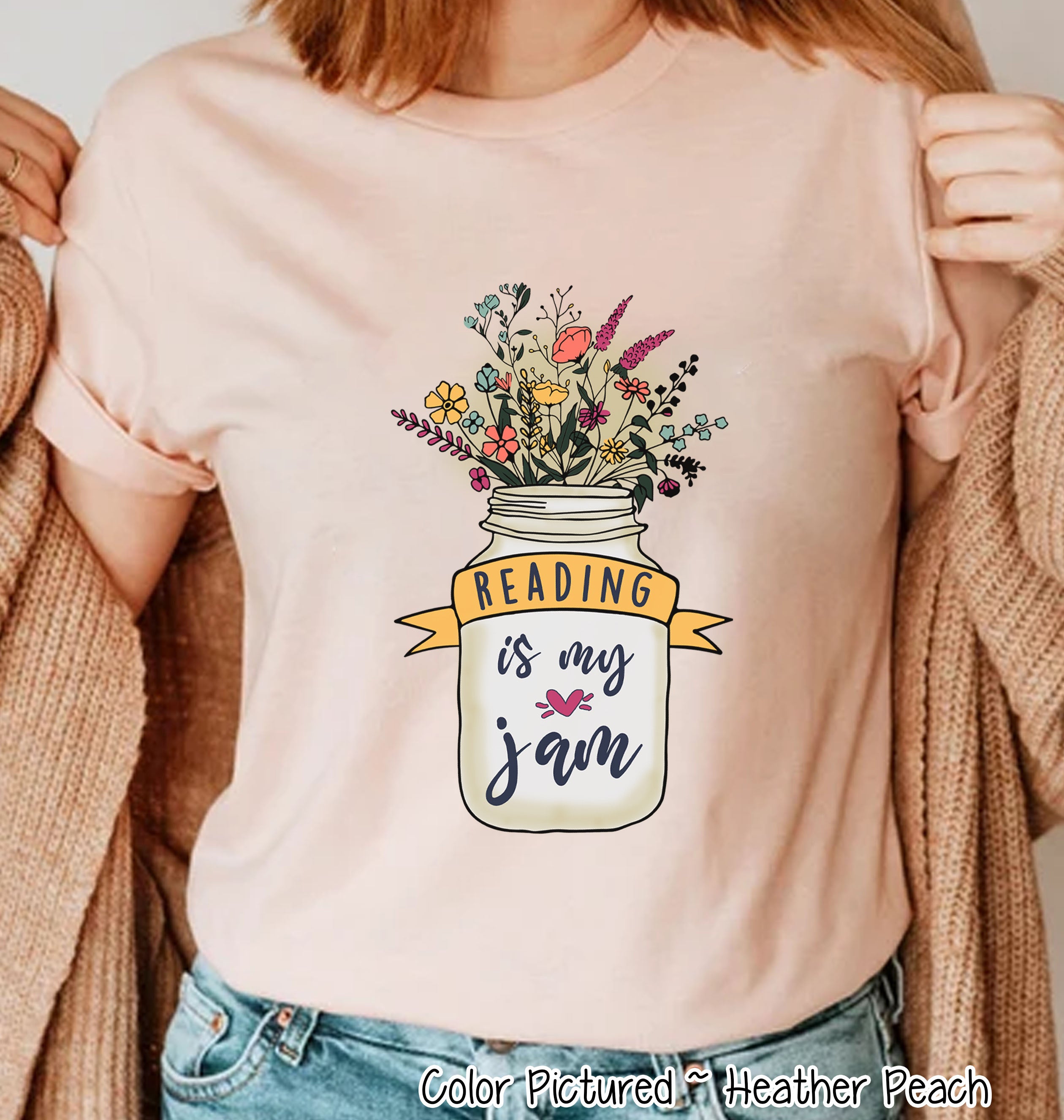 Reading Is My Jam Tee