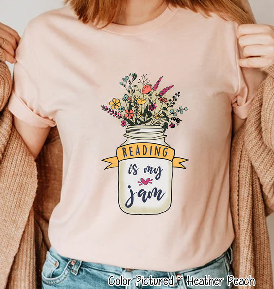 Reading Is My Jam Tee