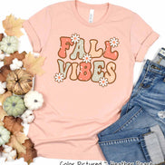 Retro Fall Vibes Fall Tee