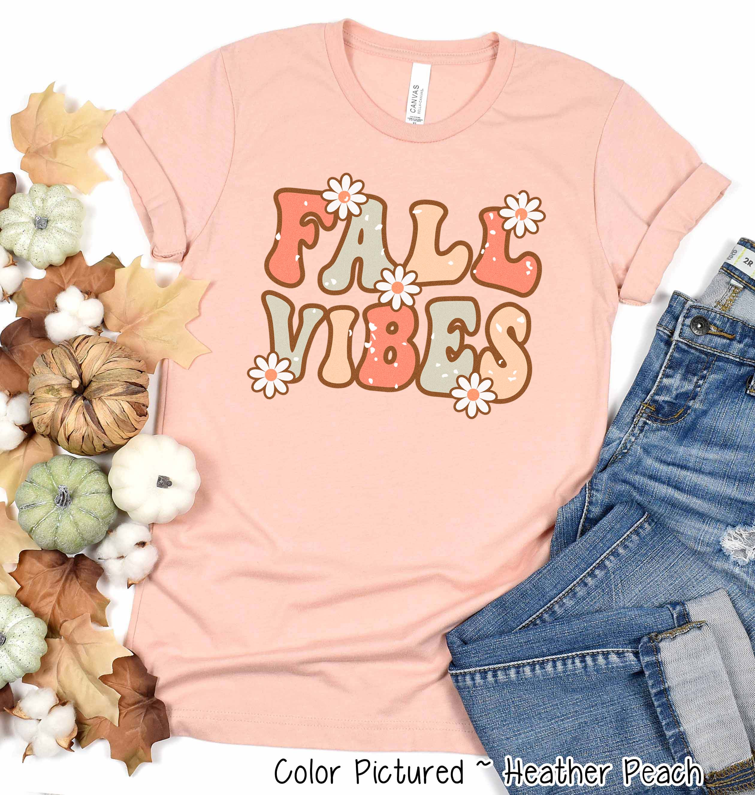 Retro Fall Vibes Fall Tee