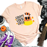 Candy Corn Cutie Halloween Tee