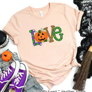 Pumpkin LOVE Halloween Tee
