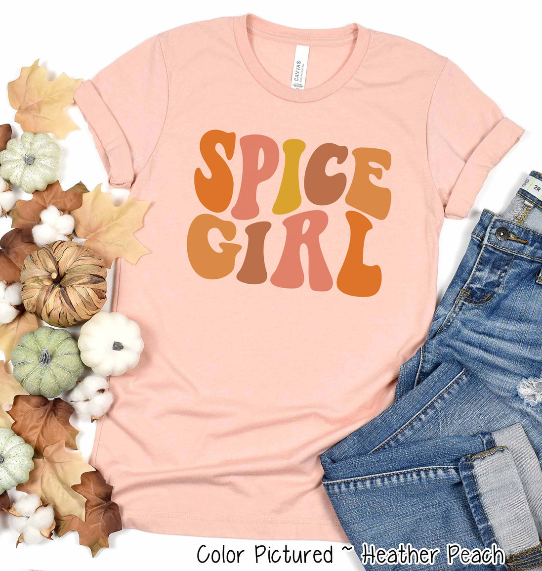 Retro Spice Girl Fall Tee