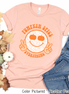 Retro Pumpkin Spice Smile Fall Tee