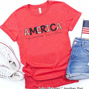 America My Country Tis Of Thee Tee