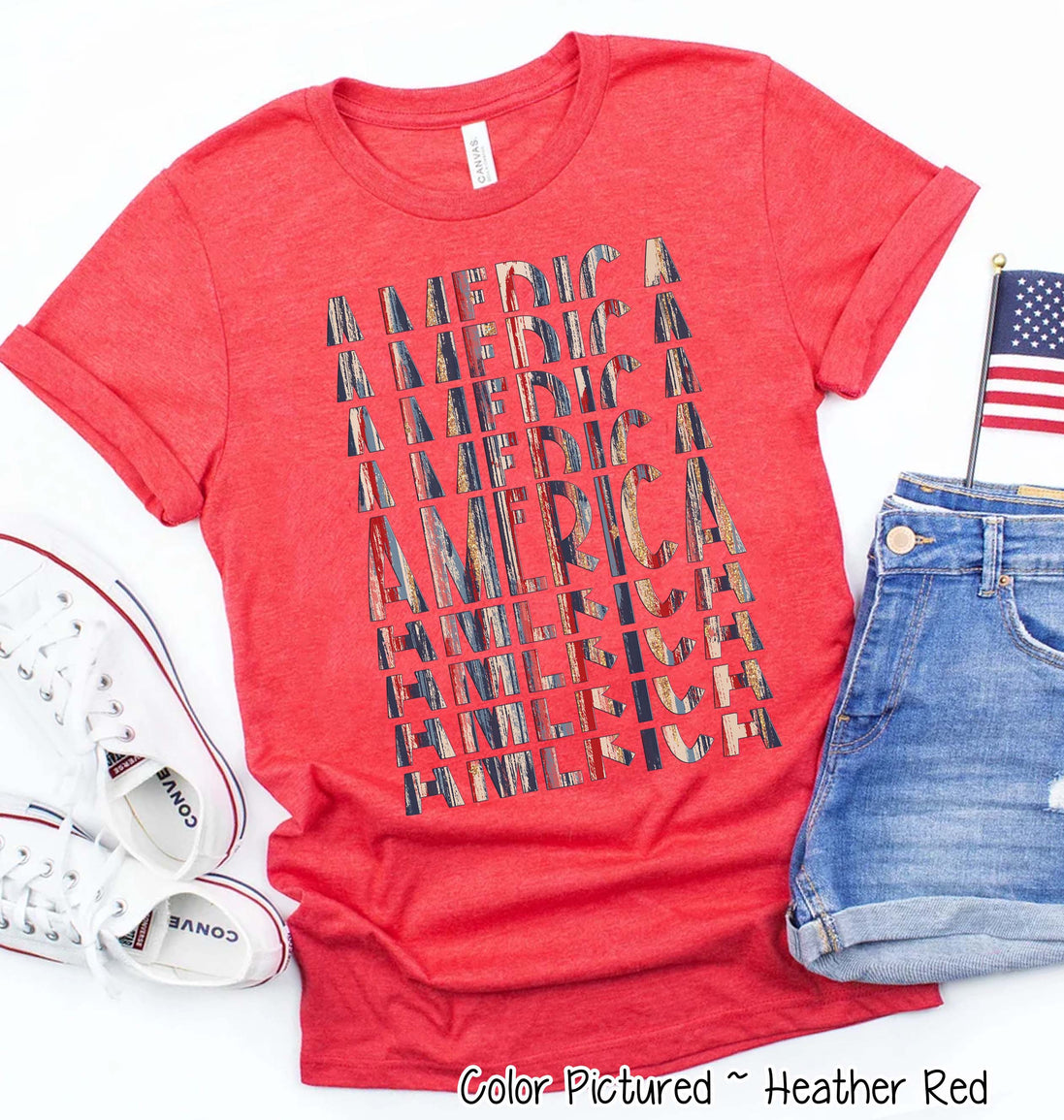America Patriotic Tee