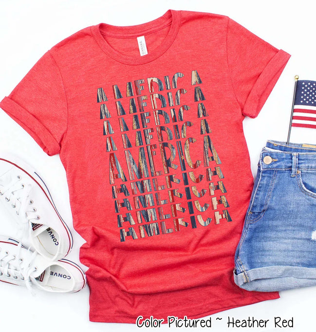 America Patriotic Tee