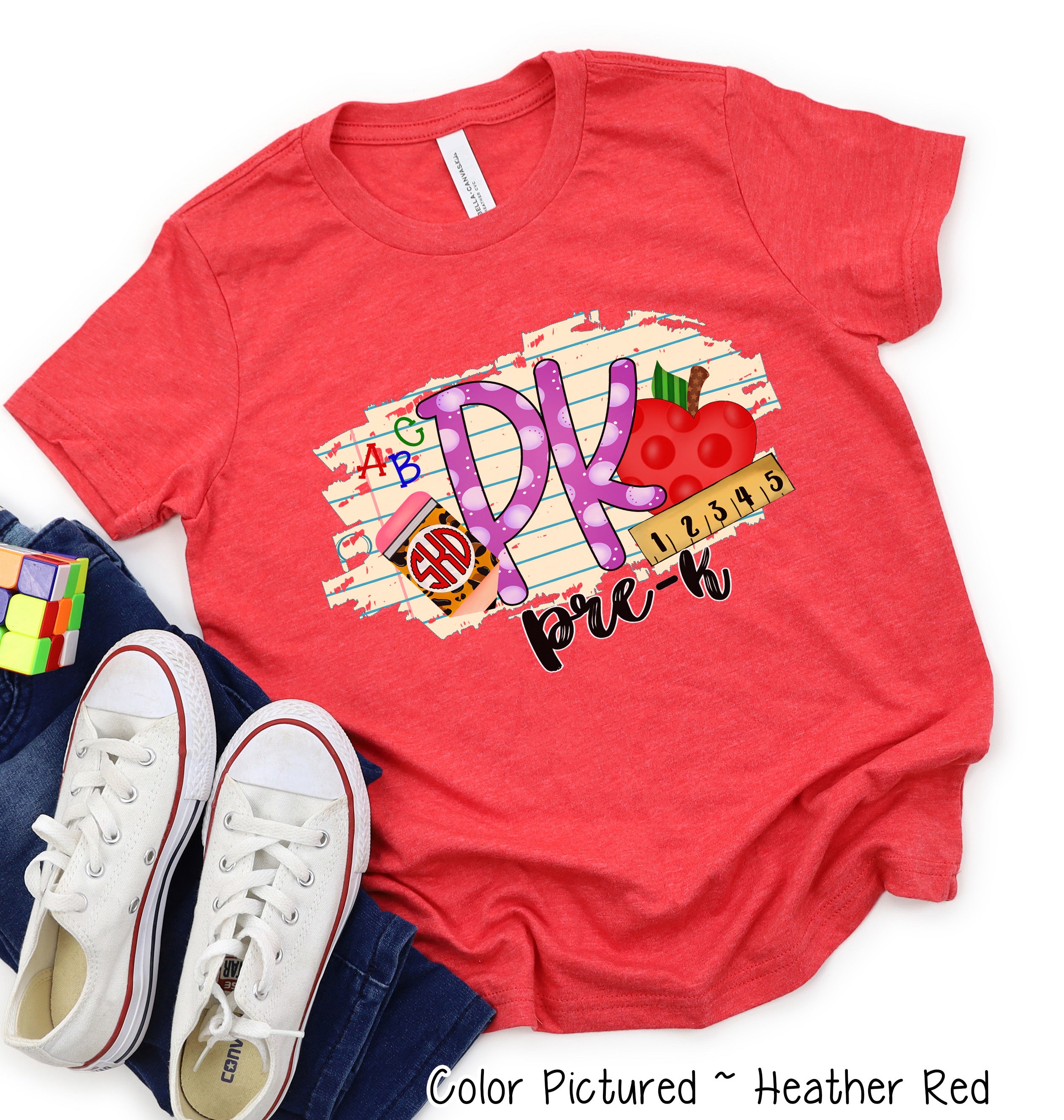 Monogram Pre K Tee