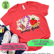 Monogram 2nd Grade Tee
